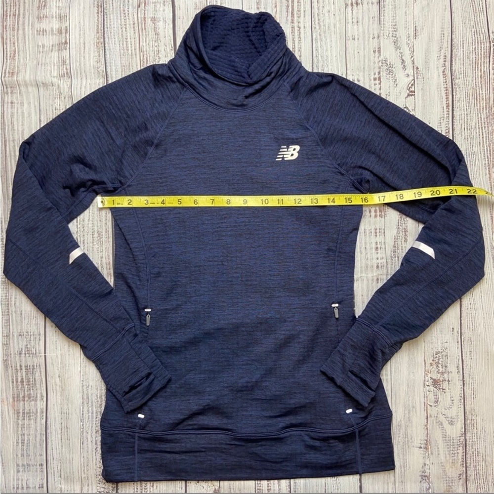 New Balance Heat Navy Blue Pullover. Size XSMALL. EUC - Picture 11 of 15